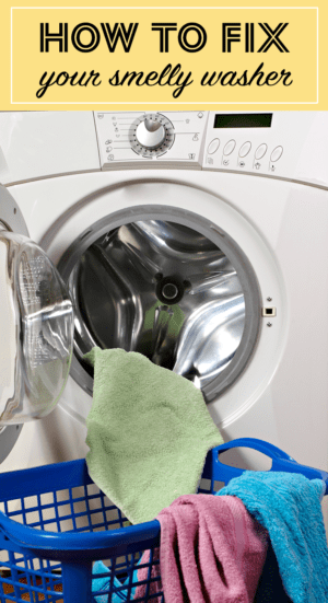 Front loading washing machines are notorious for their mildew smell