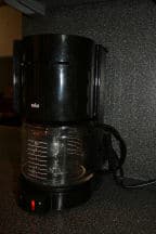 Black coffee maker