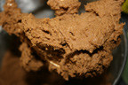 batter with flour mixture