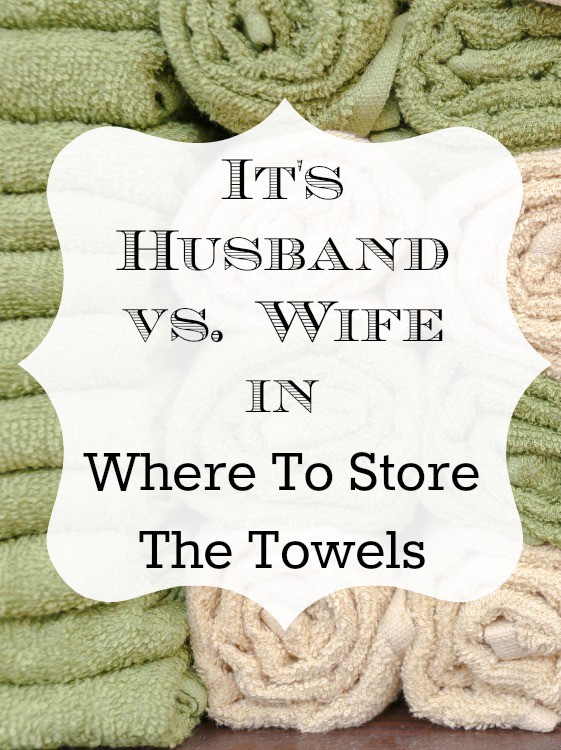 where to store towels