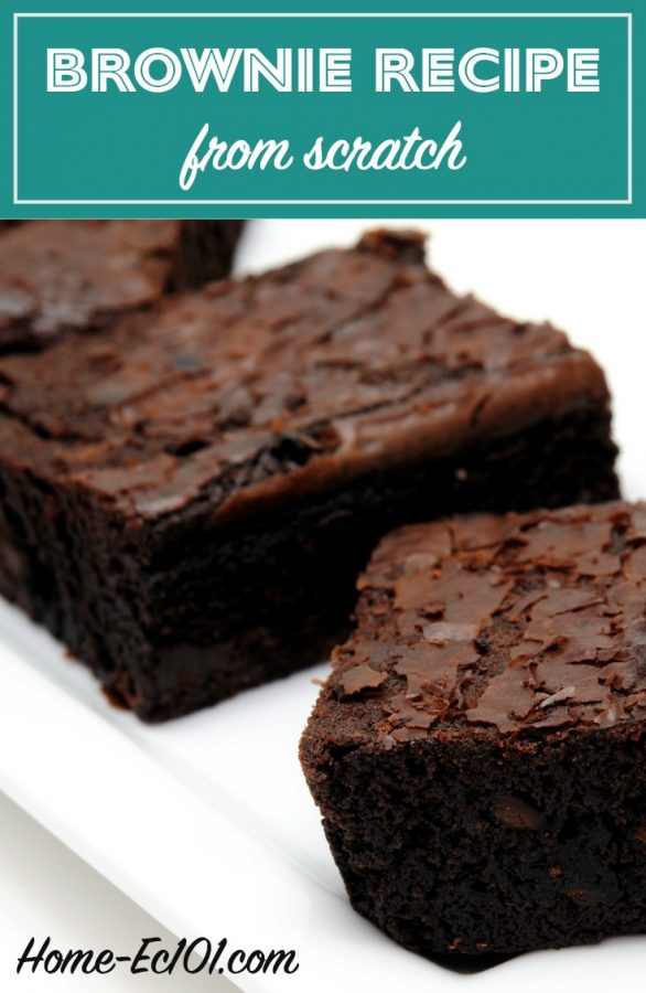 You really don't need a box mix to bake brownies. In fact, you may already have everything on hand.