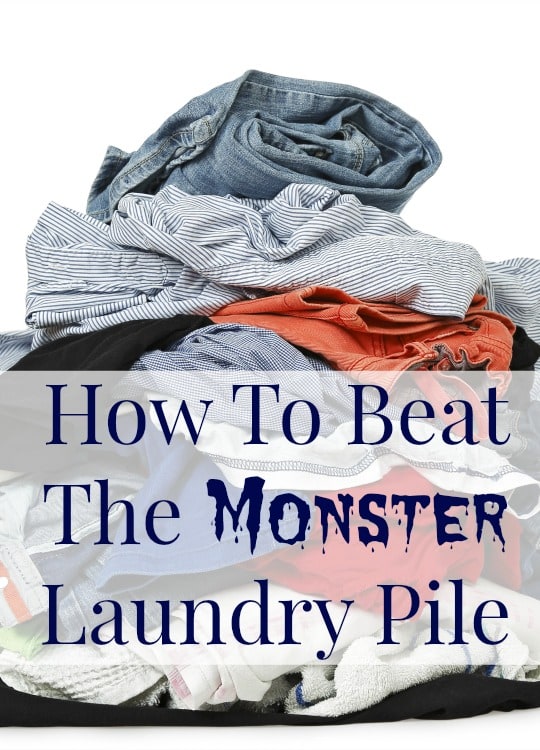 how to beat the laundry pile