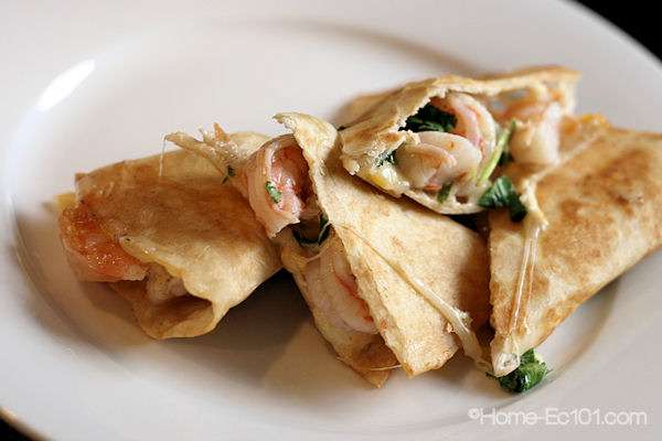 Shrimp Quesadillas