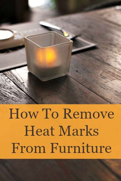 remove heat marks from furniture