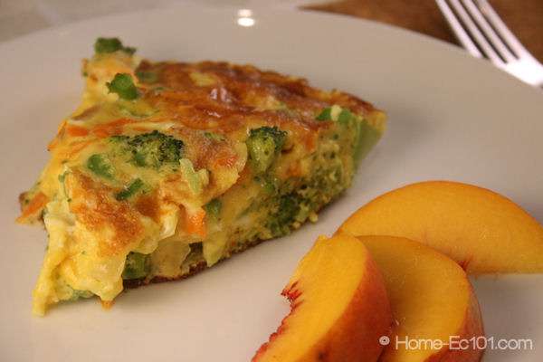Broccoli Cheese Frittata