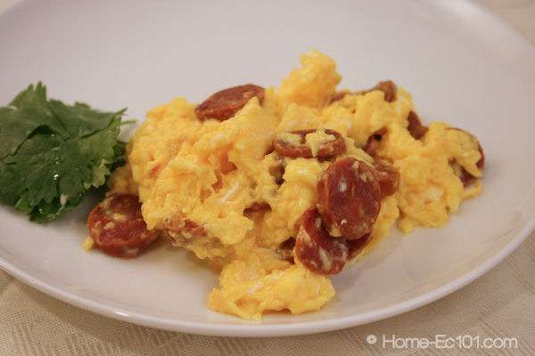 Chorizo and Eggs