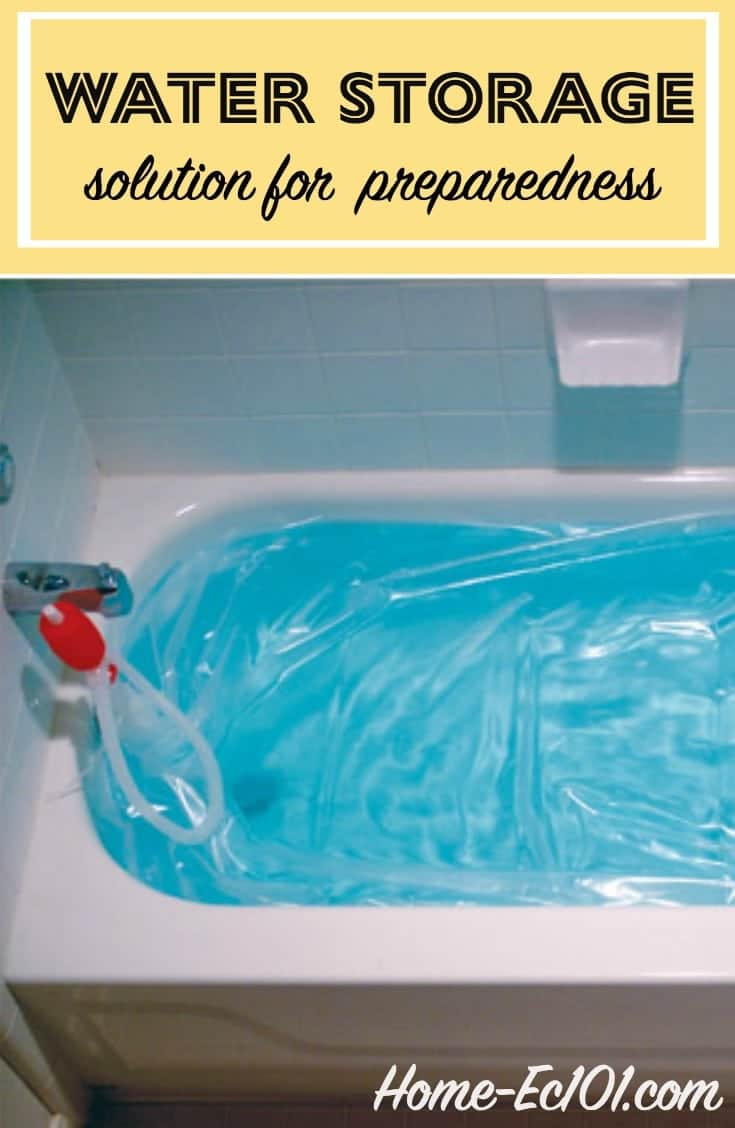 The Aquapod Kit is a preparedness water storage solution to the whole, "But I don't have enough space to store a two week supply of water for my family of six."