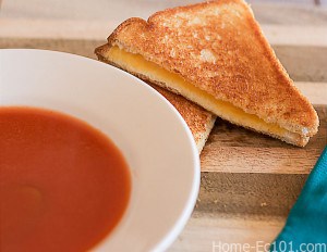 How to make grilled cheese.