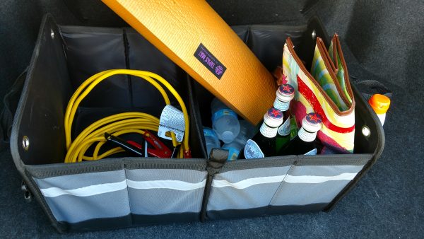 Rugged Trunk Organizers Keeps Bottles Upright