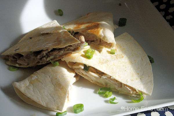 Pork and Mushroom Quesadillas with a Giveaway from the Pork Board