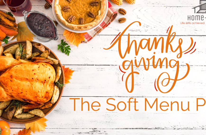 soft menu plan decorative only